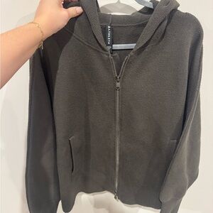 Athleta Hooded Sweater Knit 2X